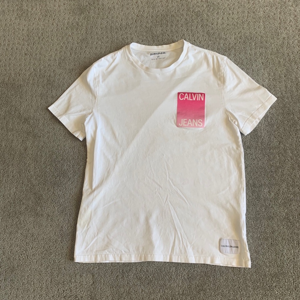 Calvin jeans tee size L